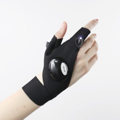 Waterproof LED Light Work Gloves Set (Left and Right)